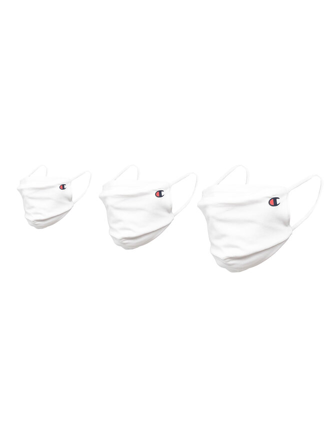 Champion Set od 3 tekstilne maske Champion 805371-WW001 Fehér