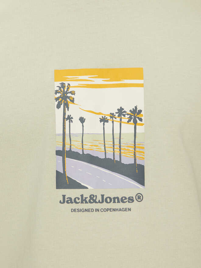 Jack&Jones Jack&Jones Camiseta Split Graphic 12273000 Verde Regular Fit