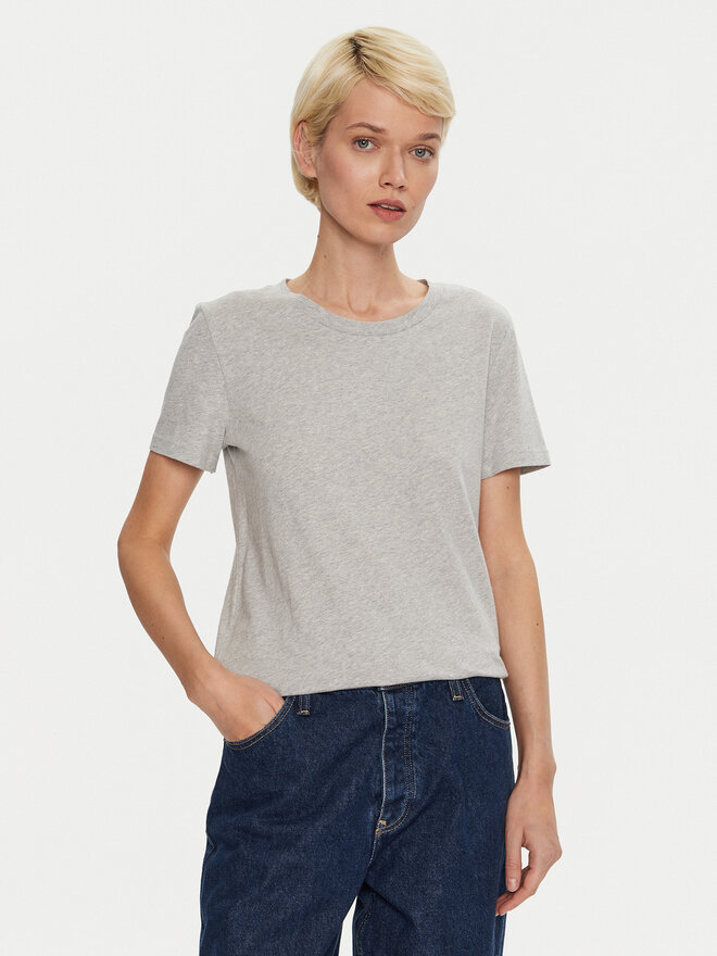 Gap Gap Camiseta 795346-05 Gris Regular Fit