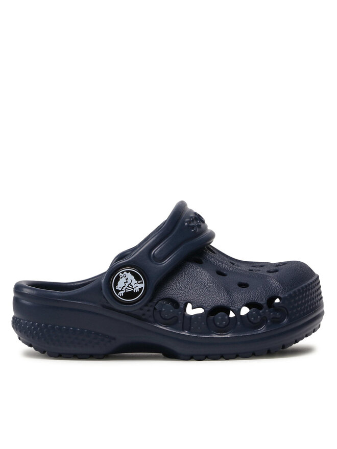 Pantoletten Crocs Baya Clog K 205483 Dunkelblau eschuhe