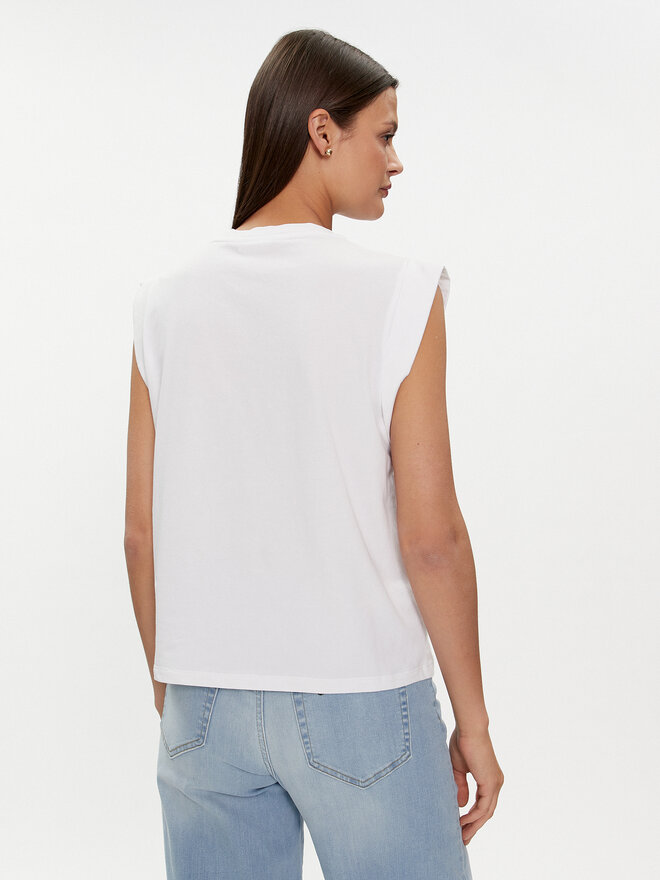 Liu Jo Liu Jo Camiseta MA4332 J5003 Blanco Regular Fit