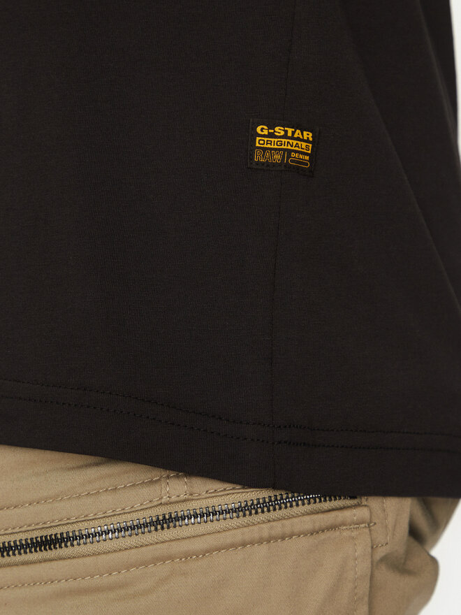 G-Star Raw G-Star Raw Marškinėliai Originals D25969-C506 1214 Juoda Regular Fit