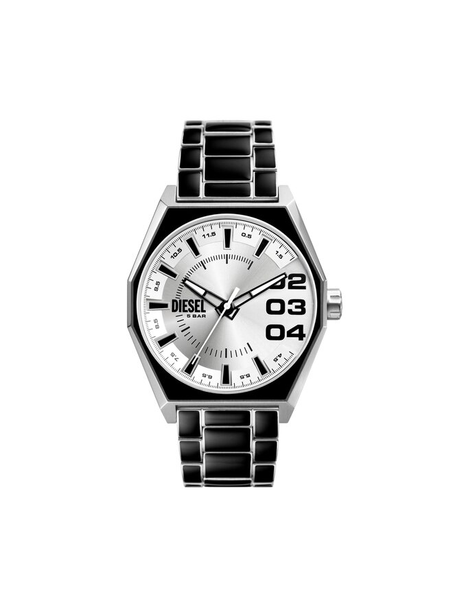 Diesel Годинник Diesel Double Scraper DZ2195 Чорний