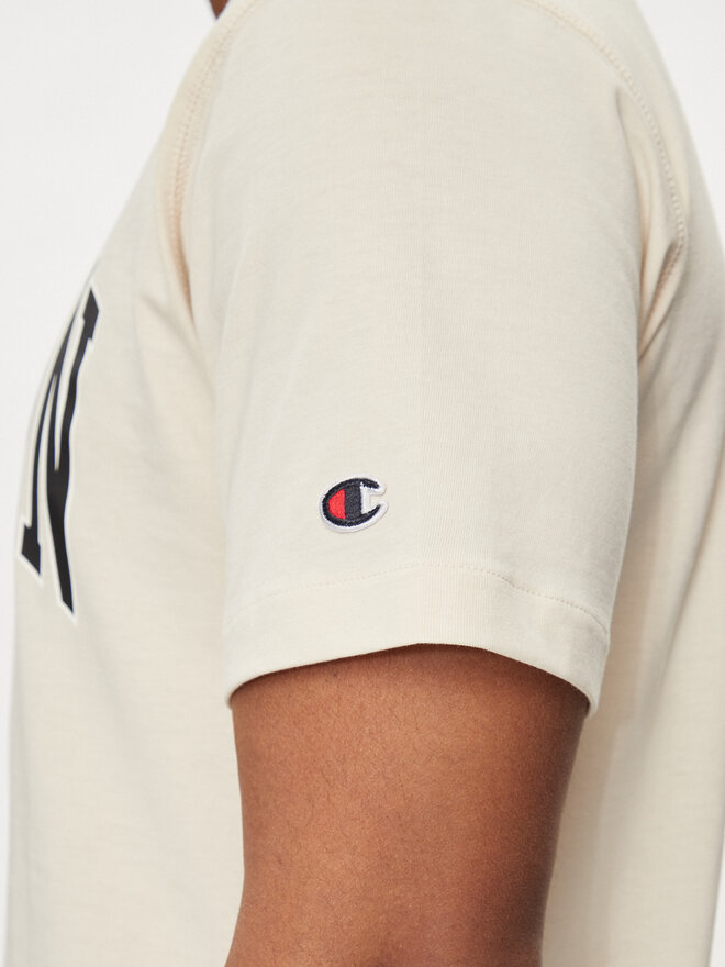Champion Champion Marškinėliai 219852 Smėlio Comfort Fit