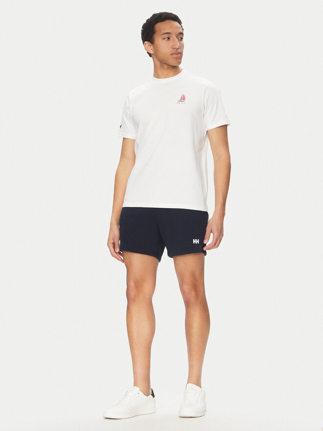 Helly Hansen Helly Hansen Marškinėliai Shoreline 54601 Balta Regular Fit