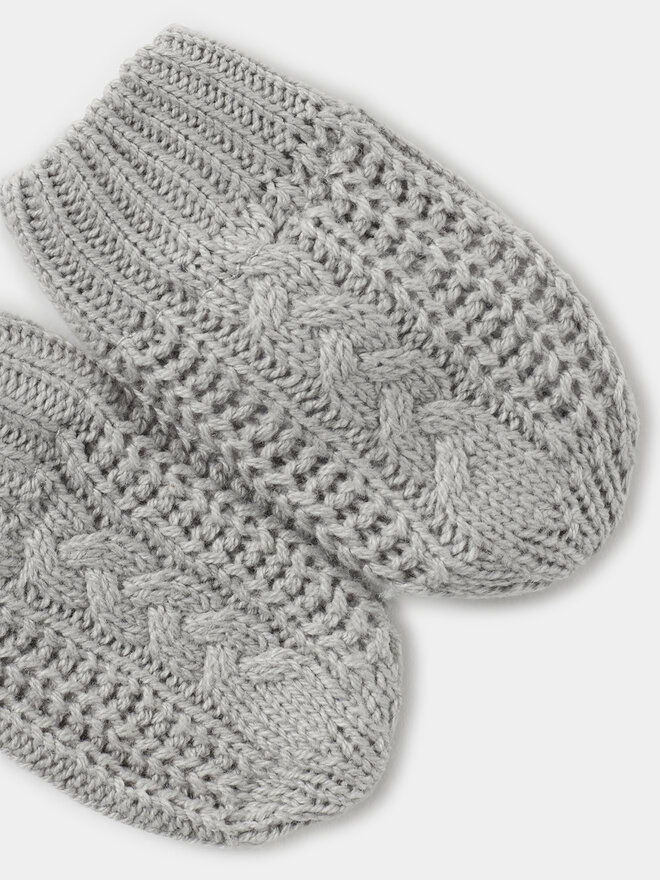 Mayoral Conjunto de guantes y gorro Mayoral 9.666 Gris