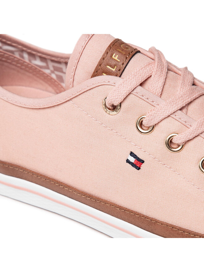 Tommy Hilfiger Sneakers aus Stoff Tommy Hilfiger Iconic Kesha Sneaker FW0FW02823 Rosa