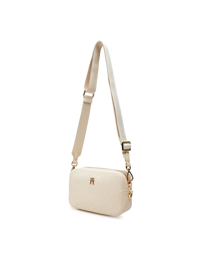Tommy Hilfiger Soma Tommy Hilfiger Th Distinct Camera Bag Mono AW0AW17221 Bēšs