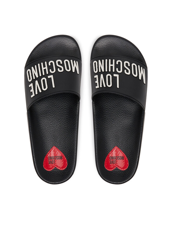 LOVE MOSCHINO Шльопанці LOVE MOSCHINO JA28052G0MI14000 Чорний