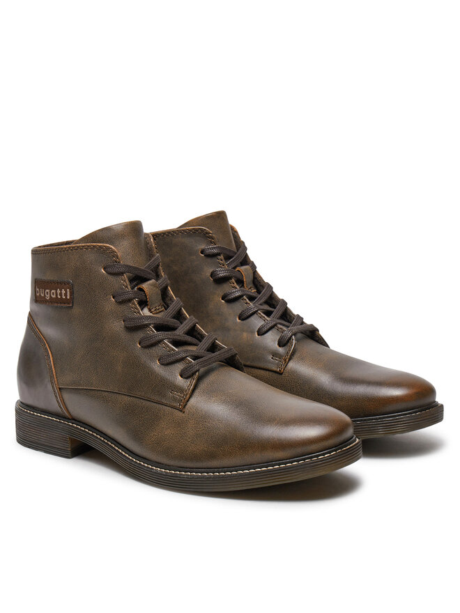 Bugatti Csizma Bugatti BUGATTI-3117823L1000 6100 DARK BROWN Barna