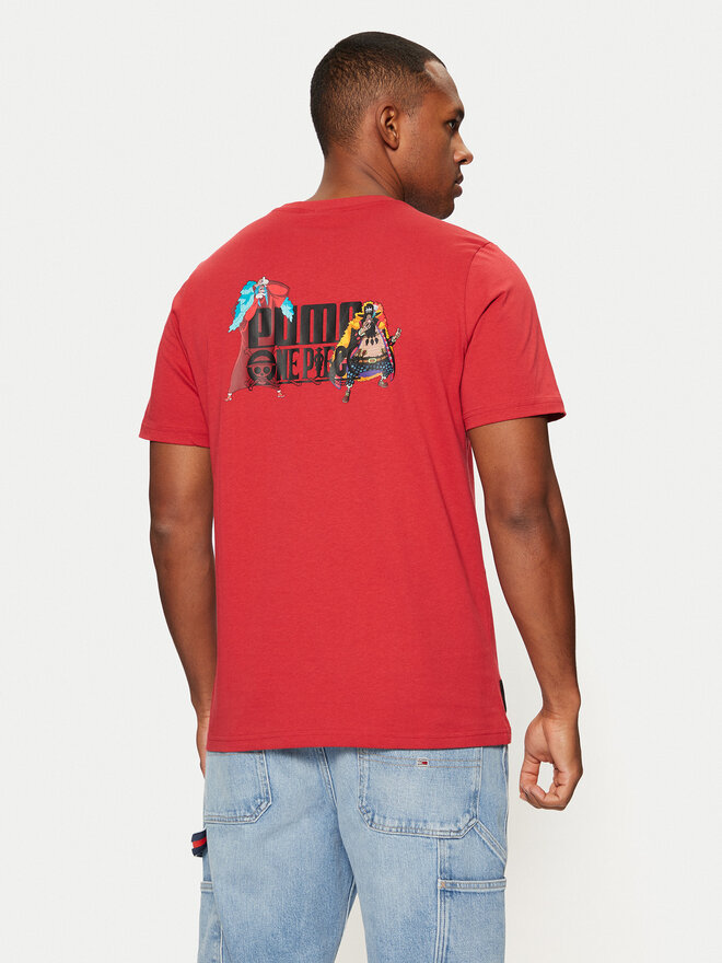 Puma Puma T-shirt One Piece 624665 Crvena Regular Fit