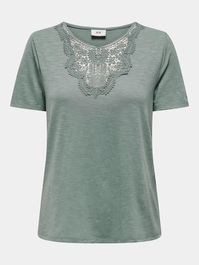 JDY JDY Camiseta Dodo 15296235 Verde Regular Fit