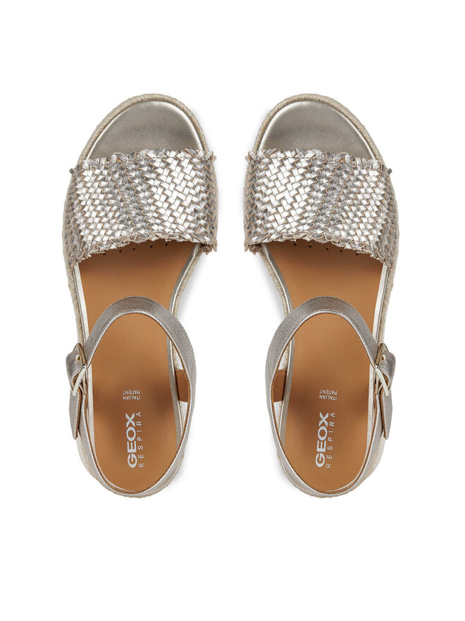 Geox Espadrilky Geox D Eolie D25SRF 0CF6E CB500 Zlatá