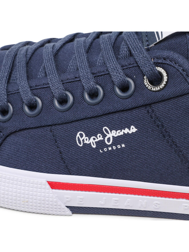 Pepe Jeans Teniszcipő Pepe Jeans Brady Men Basic PMS30816 Sötétkék