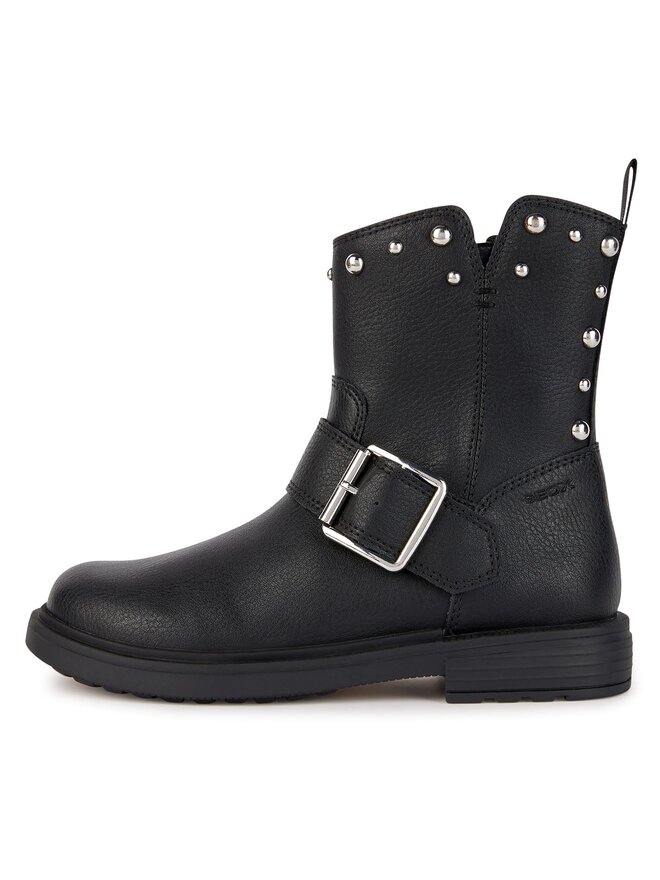 Geox Stiefeletten Geox J Eclair Girl J369QK 000BU C9999 M Schwarz