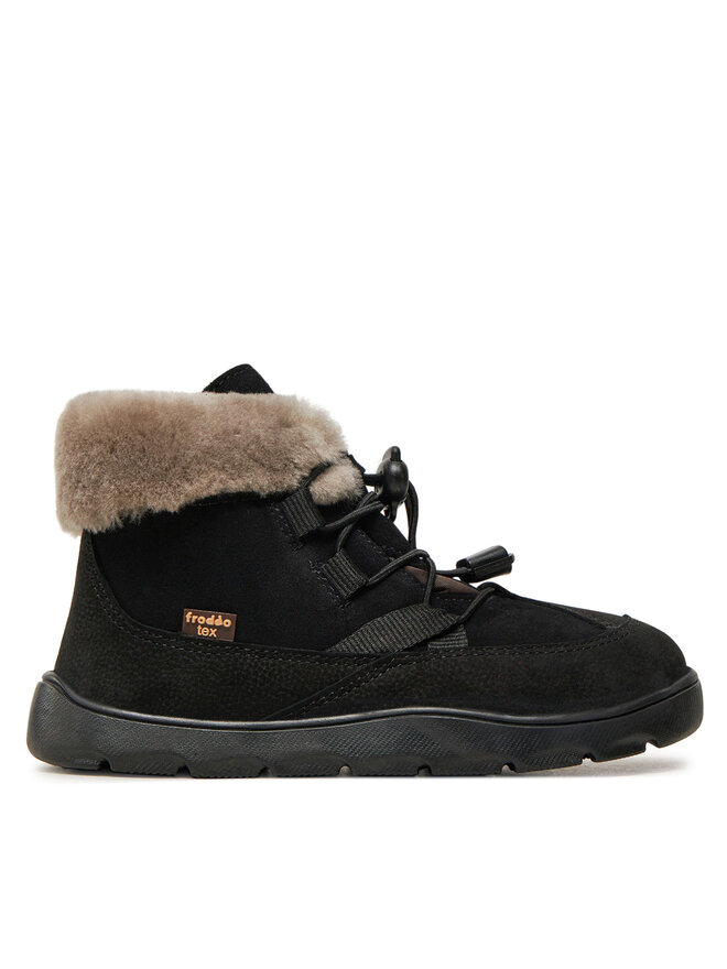 Froddo Μποτίνια Froddo Zeru Tex Cosy Barefoot G3110258-5 S Μαύρο