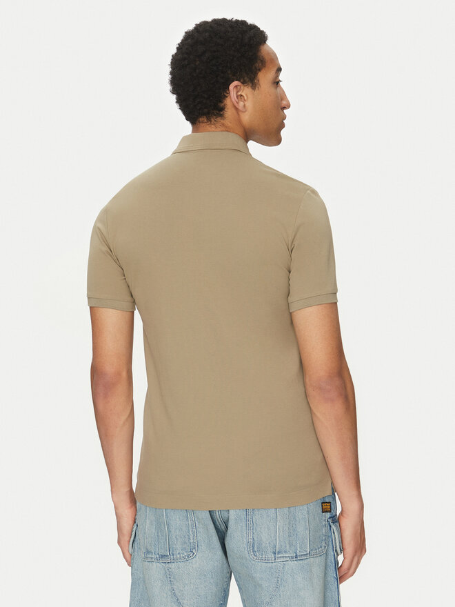 G-Star Raw G-Star Raw Poloshirt Dunda D11595-5864 6057 Khakifarben Slim Fit