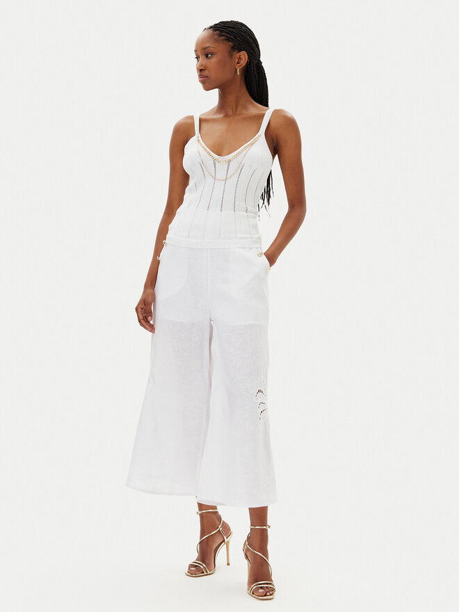 MET MET Τοπ M10 238MG Λευκό Regular Fit