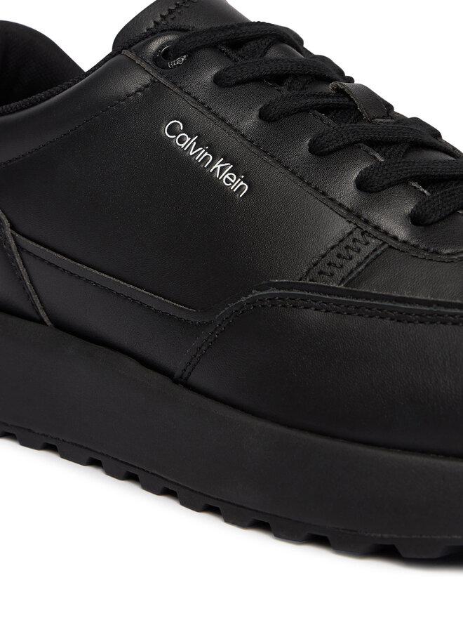 Calvin Klein Sneakers Calvin Klein City Runner Laceup Lth HM0HM02146 Schwarz