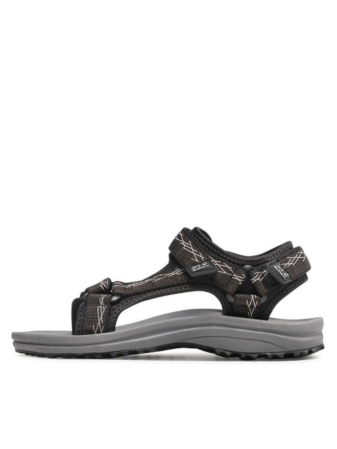 Jack Wolfskin Sandały Jack Wolfskin Wave Breaker W 4050291 Czarny
