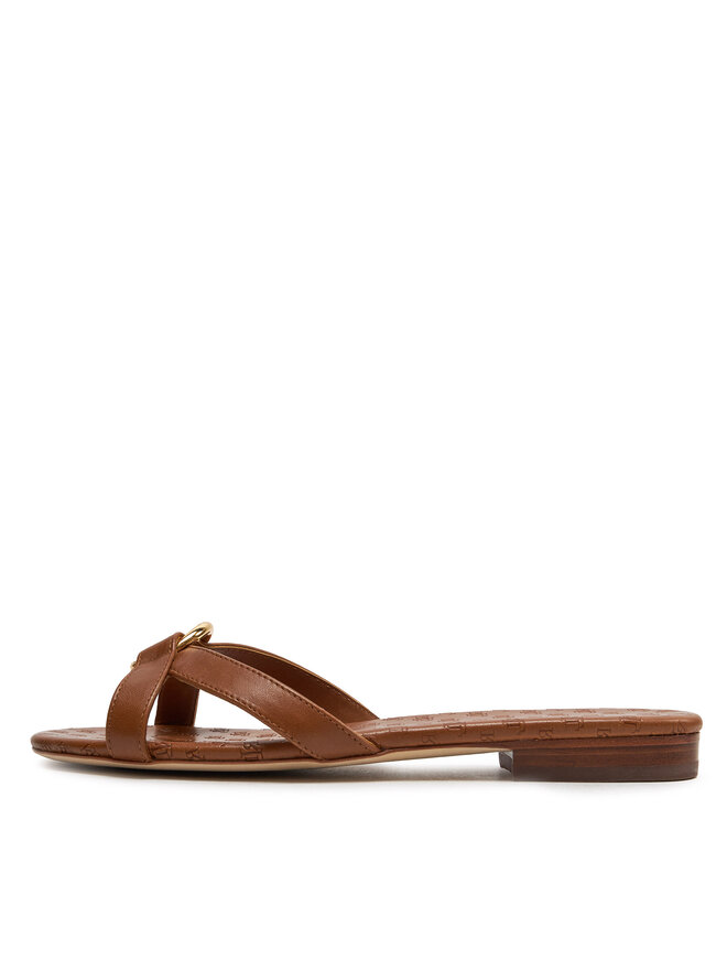LAUREN RALPH LAUREN Pantoletten Lauren Ralph Lauren 802927945002 Braun