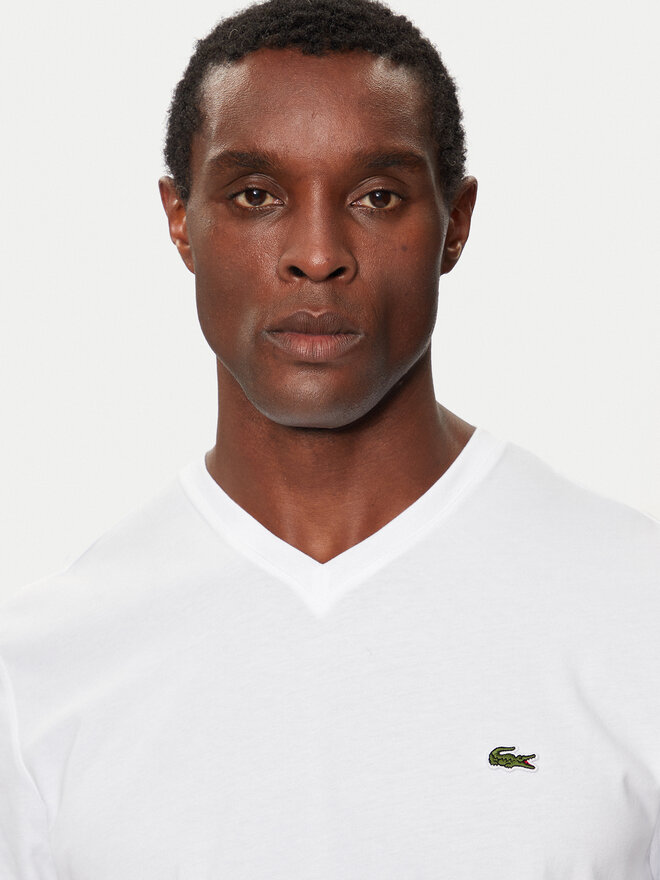 Lacoste Lacoste Marškinėliai TH5077 Balta Regular Fit