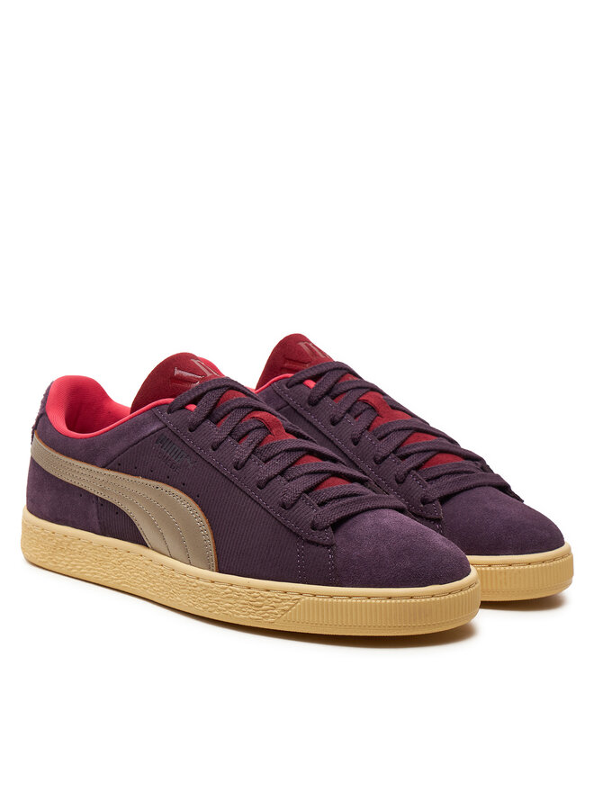 Puma Сникърси Puma Play Loud Suede Play Paris 398190 01 Виолетов