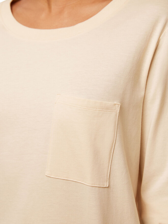 Triumph Triumph Pyjama-T-Shirt 10221070 Beige Regular Fit