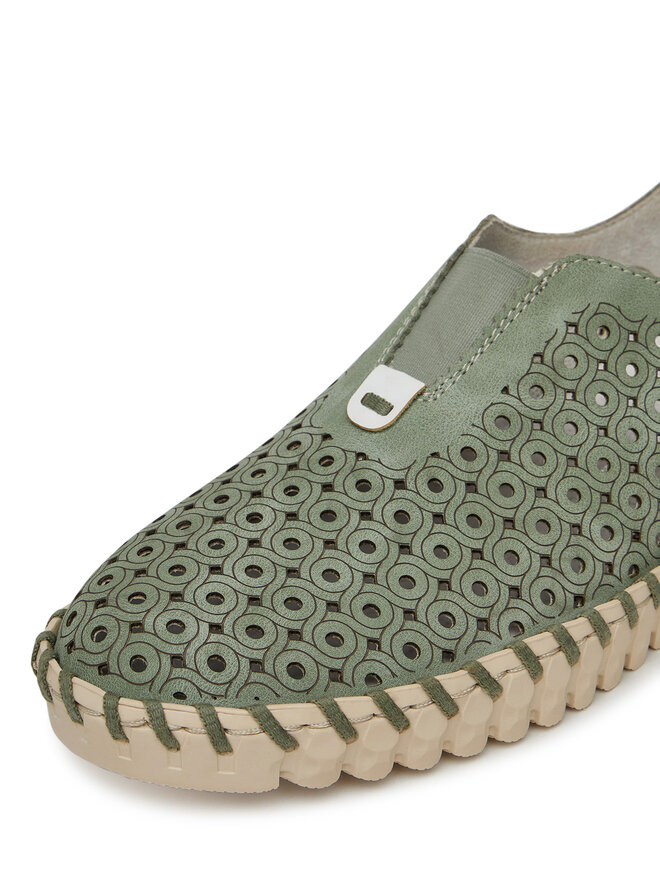 Rieker Halbschuhe Rieker N1963-52 Grün