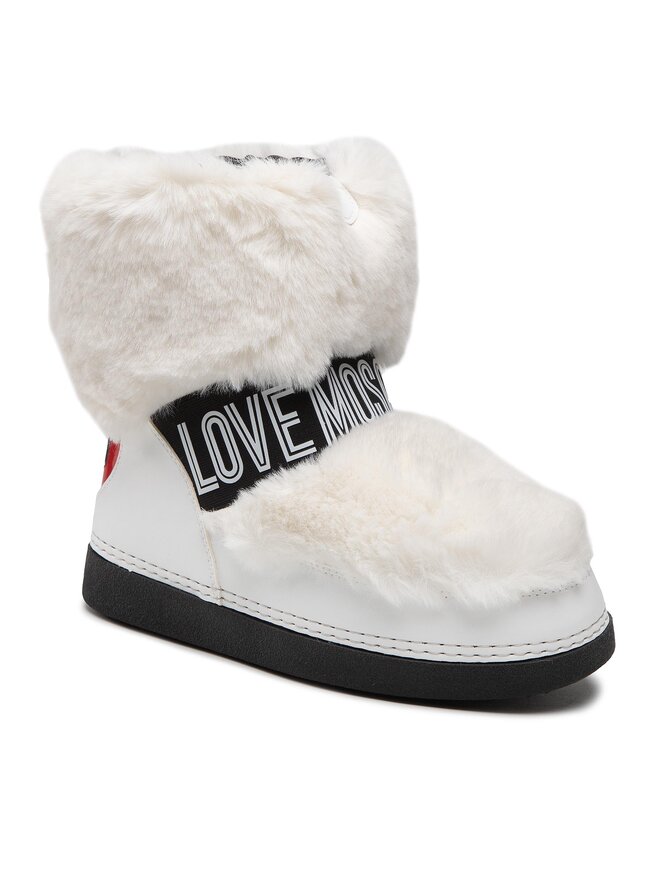 LOVE MOSCHINO Апрески LOVE MOSCHINO JA24422G0FIT210A Бял