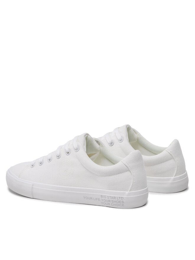 Big Star Shoes Tenisky Big Star Shoes LL174075 Biela