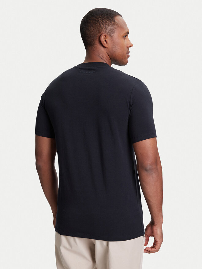 KARL LAGERFELD KARL LAGERFELD Camiseta 755750 553221 Azul marino Regular Fit