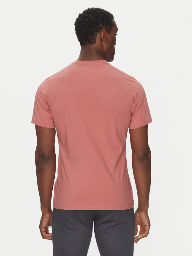 Barbour Barbour Marškinėliai Essential Sports MTS0331PI55 Rožinė Tailored Fit
