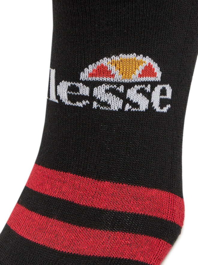 Ellesse Набір з 3 пар низьких жіночих шкарпеток Ellesse SAAC0876011N Чорний
