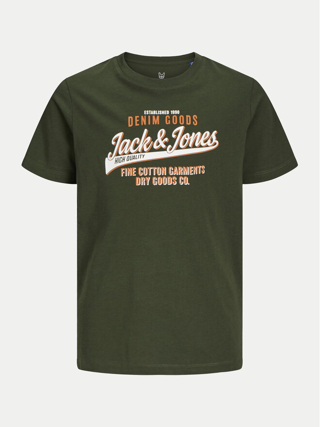 Jack&Jones Junior Jack&Jones Junior Camiseta Logo 12258876 Verde Regular Fit