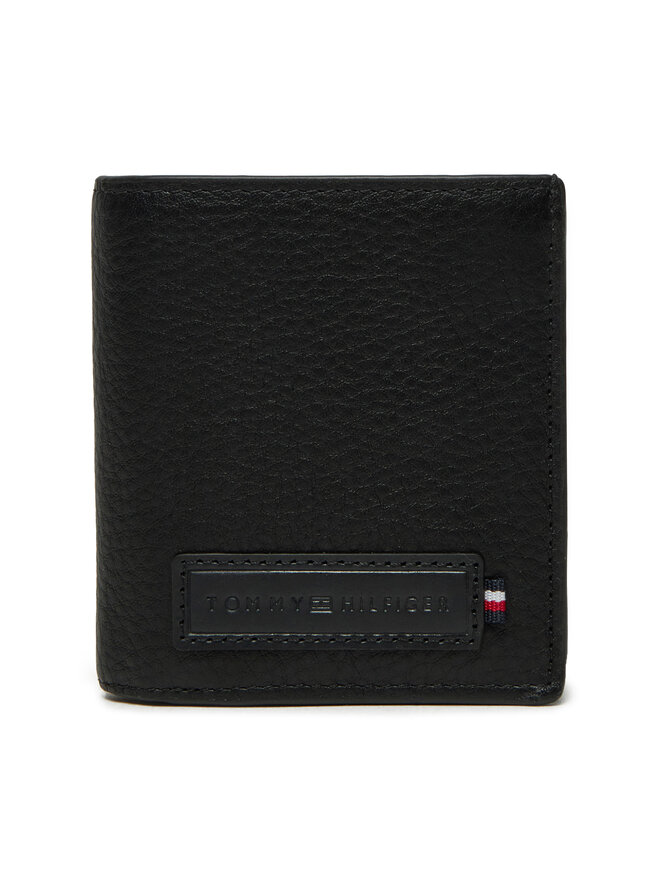 Tommy Hilfiger Nagyméretű férfi pénztárca Tommy Hilfiger AM0AM13034 Fekete
