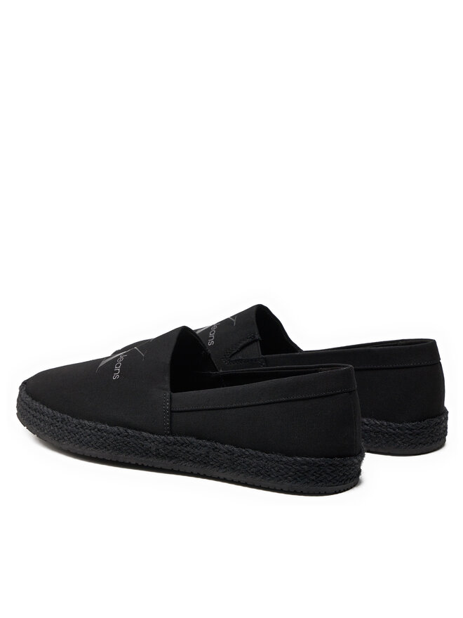 Calvin Klein Jeans Espadryle Calvin Klein Jeans Espadrille Slipon Ml YM0YM00935 Czarny