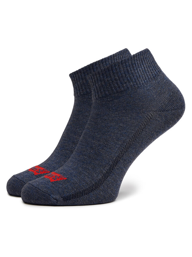 Levi's® Sada 3 párů pánských vysokých ponožek Levi's® 37157-0981 Tmavomodrá