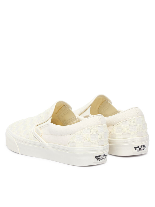 Vans Sneakers aus Stoff Vans Classic Slip-On VN000D6YC131 Creme