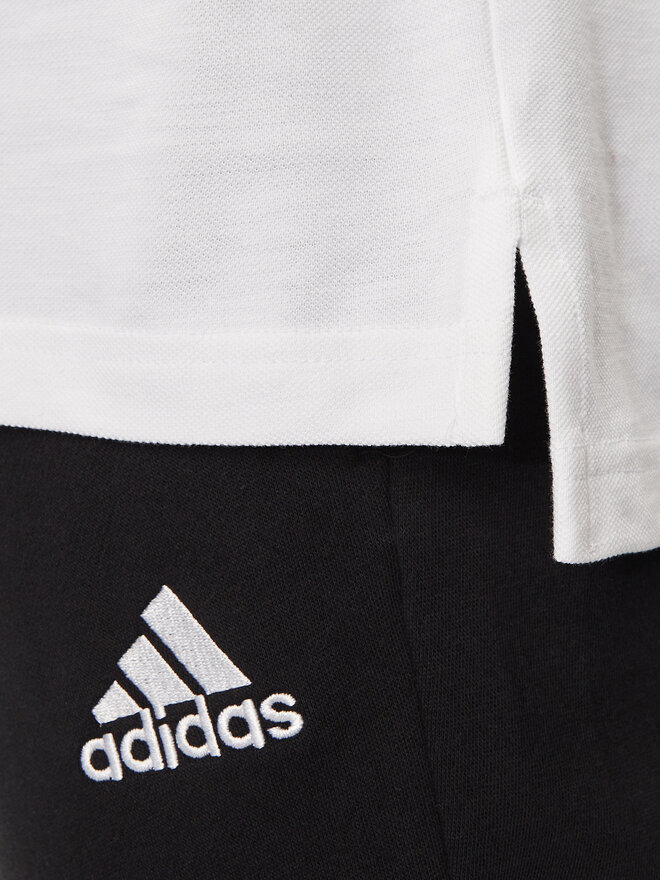 adidas adidas Поло Essentials Piqué Small Logo Polo Shirt IC9315 Білий Regular Fit
