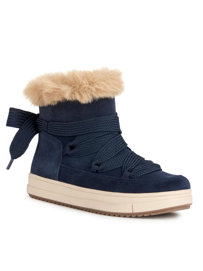 Geox Ботуши Geox J Rebecca Girl Wpf J36CVA 00022 C4021 S Тъмносин