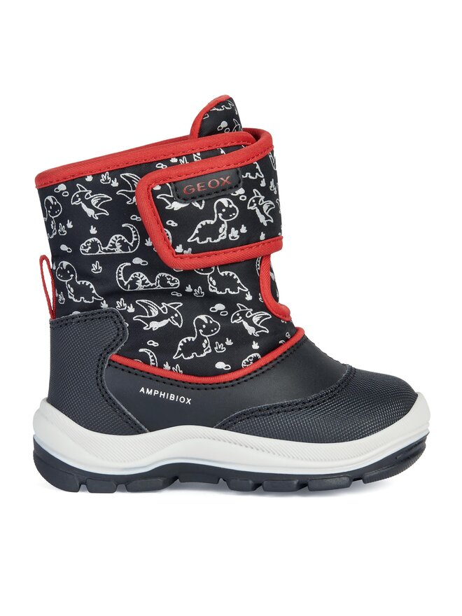 Geox Botas de nieve Geox B Flanfil Boy B Abx B263VE 0CEFU C0048 M Negro