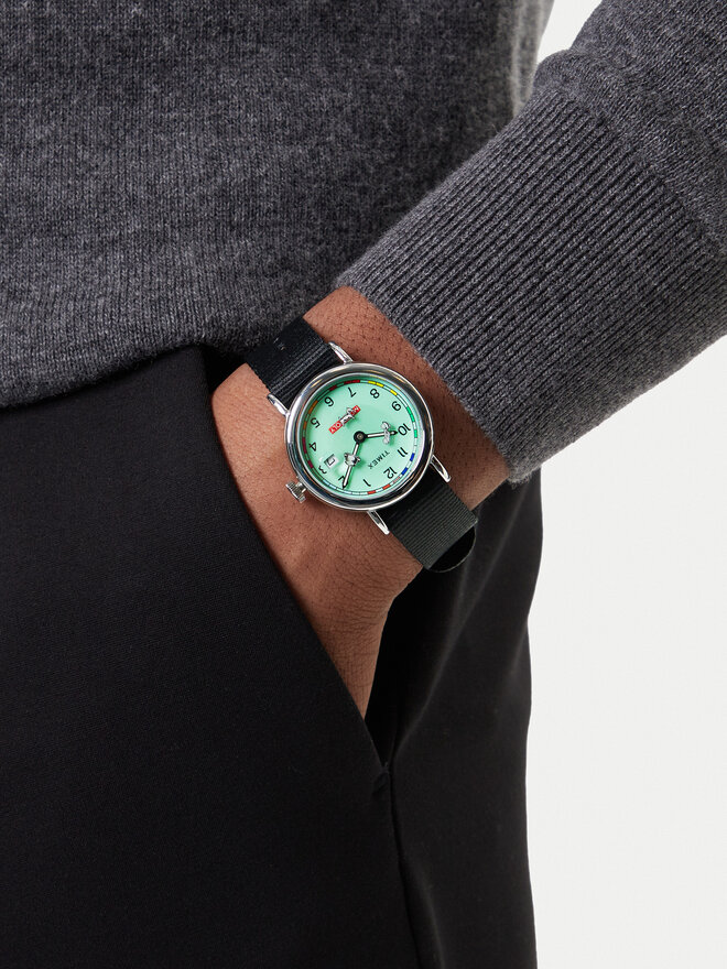 Timex Uhr Timex Timex x Monopoly Weekender TW2Y47000 Schwarz