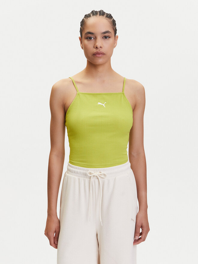 Puma Puma Felső Ess 629771 Zöld Slim Fit