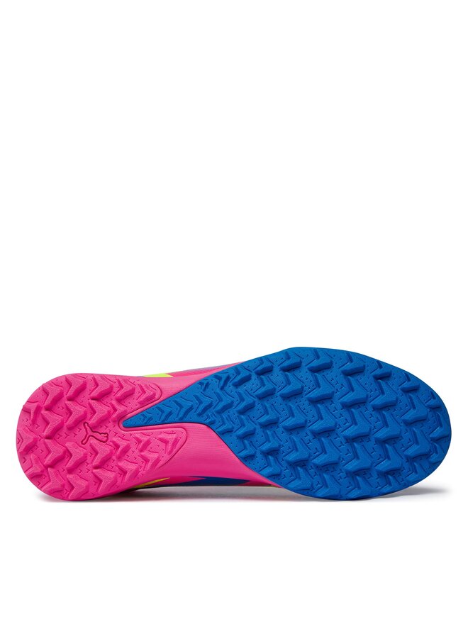 Puma Buty do piłki nożnej Puma Ultra Match LL Energy TT + Mid Jr Lumino 107556 01 Różowy