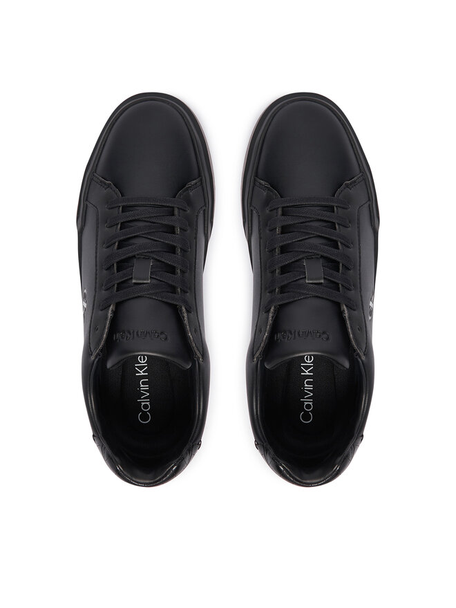 Calvin Klein Sneakers Calvin Klein Chunky Cups Laceup Lth Bt Croc HW0HW03223 Schwarz