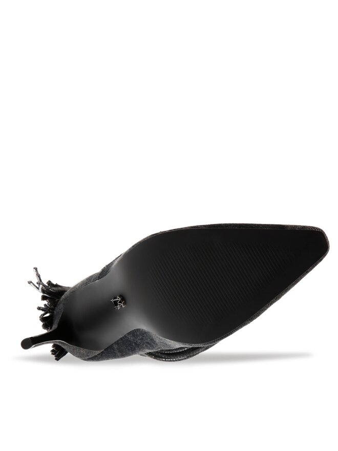 Steve Madden Kavbojski škornji Steve Madden Delray Bootie SM11002946-04004-024 Črna