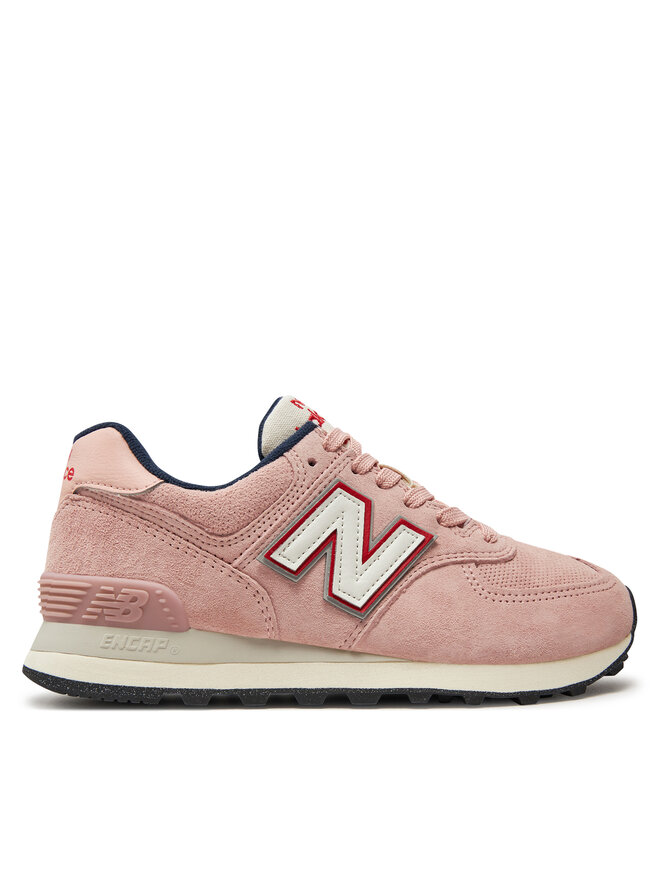 New balance 574 pink mens clearance