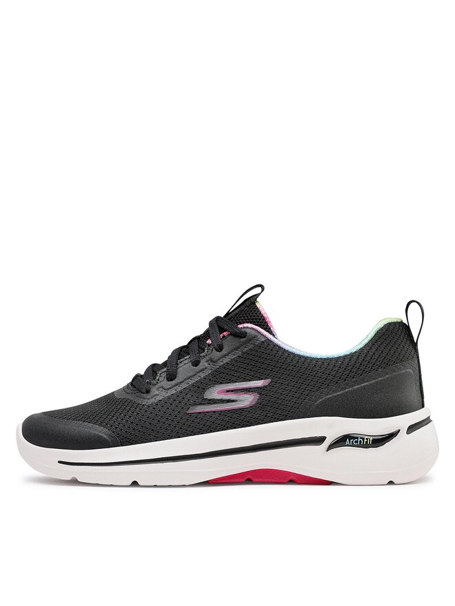 Skechers Sneakersy Skechers Go Walk Arch Fit 124868/BKHP Czarny