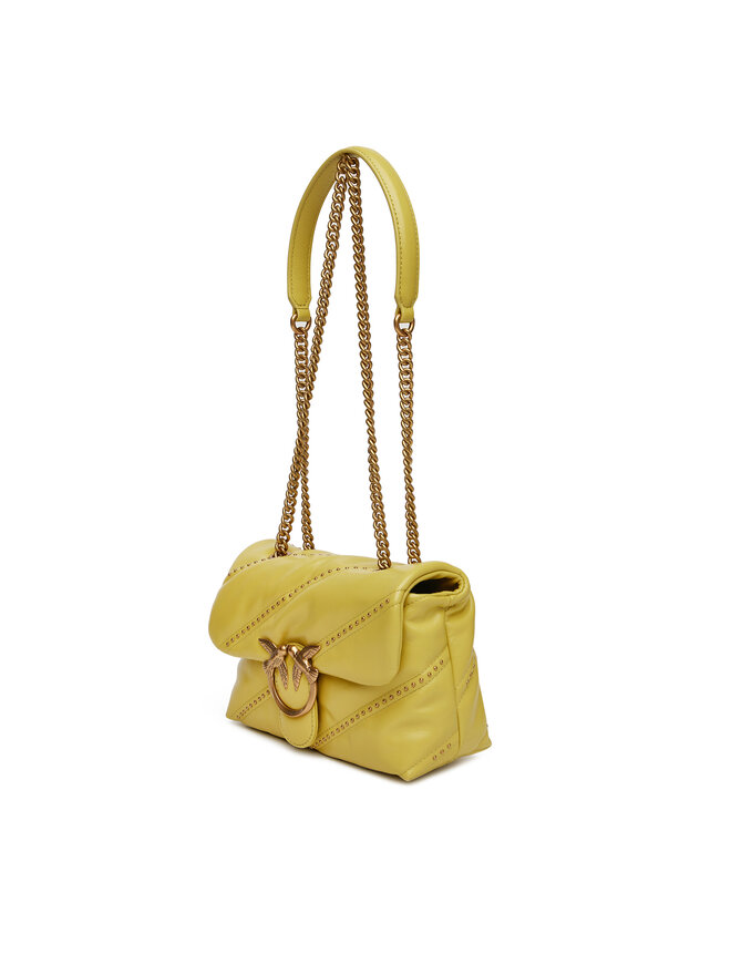 PINKO Kabelka PINKO Love Puff Mini Cl PE 25 PLTT 100039 A26T Zelená